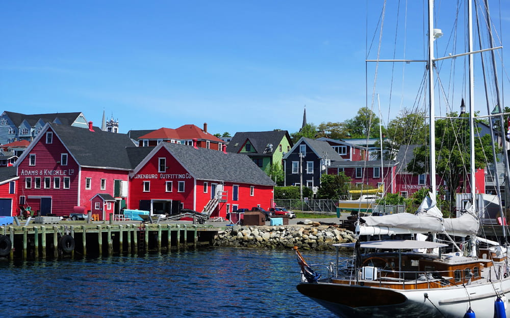 Lunenburg et ses maisons colorées