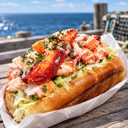Guédille au homard gaspésienne